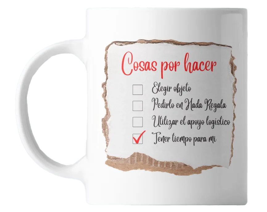 taza personalizada hada regala